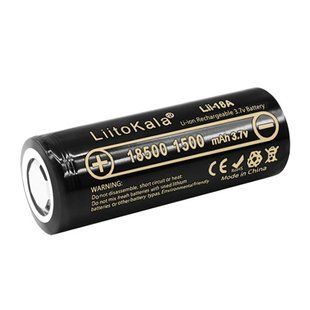 Аккумулятор 18500, LiitoKala Lii-18A, 1500mah 10226 фото