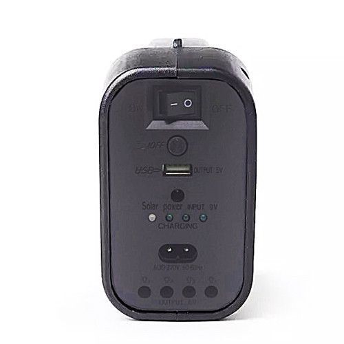 Портативна сонячна станція BL-80173, power bank, Li-Ion акум., сонячна батарея, ЗП 220V 9153 фото