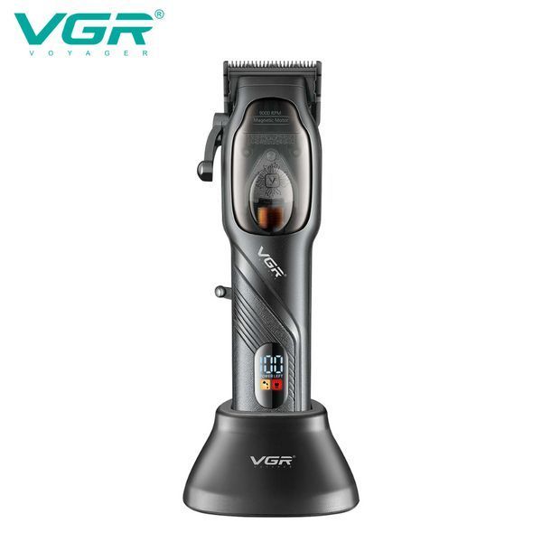 Машинка для стрижки VGR V-269 с LED дисплеем и 4 насадками для бороды и волос 10488 фото