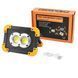 Прожектор светодиодный L802-20W-2COB+1W, 2x18650/3xAA, ЗУ micro USB, Power Bank 5587 фото 2