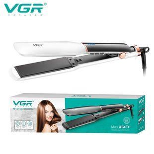 Випрямляч для волосся VGR V-519S WHITE, керамічне покриття 38 мм, 100-230 &deg; C, LED дисплей, 70 W 11286 фото