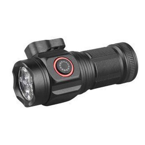 Ліхтар W5183-4XHP360 &mdash; ультраяскравий акумуляторний LED ліхтар з магнітом, стропорізом та зарядкою Type-C 9937 фото