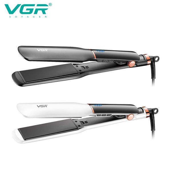 Выпрямитель для волос VGR V-519S WHITE, керамическое покрытие 38 мм, 100&ndash;230&deg;C, LED дисплей, 70 W 11286 фото