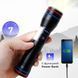 Фонарь PLD-231 WHITE LASER LED PM10-TG+COB(white+red), 1х26650, power bank, индикация заряда, ЗУ Type-C 9507 фото 6