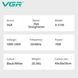 Выпрямитель для волос VGR V-519S WHITE, керамическое покрытие 38 мм, 100&ndash;230&deg;C, LED дисплей, 70 W 11286 фото 2