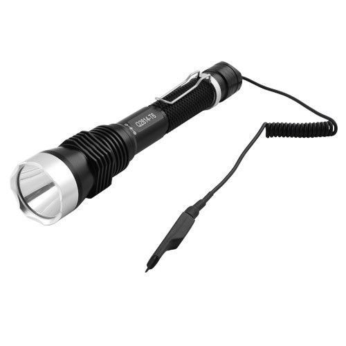 Тактичний ліхтар Police Q2814-T6, під рушницю, винос.кнопка, ЗУ 220V/12V, 2х18650 7471 фото