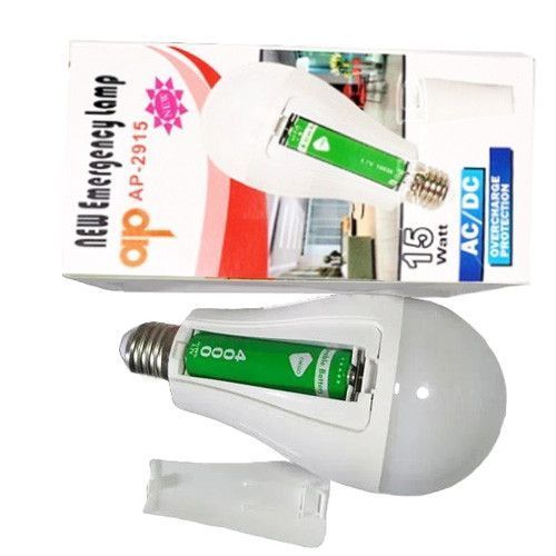 Светодиодная LED лампочка с аккумулятором Yajia AP-2915, 15W, E27, 1x18650, колпачек-кемпинг 10073 фото