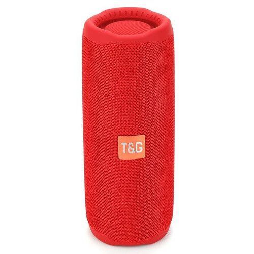 Bluetooth колонка TG365 с FM-радио и speakerphone, 10 Вт, Red 9949 фото