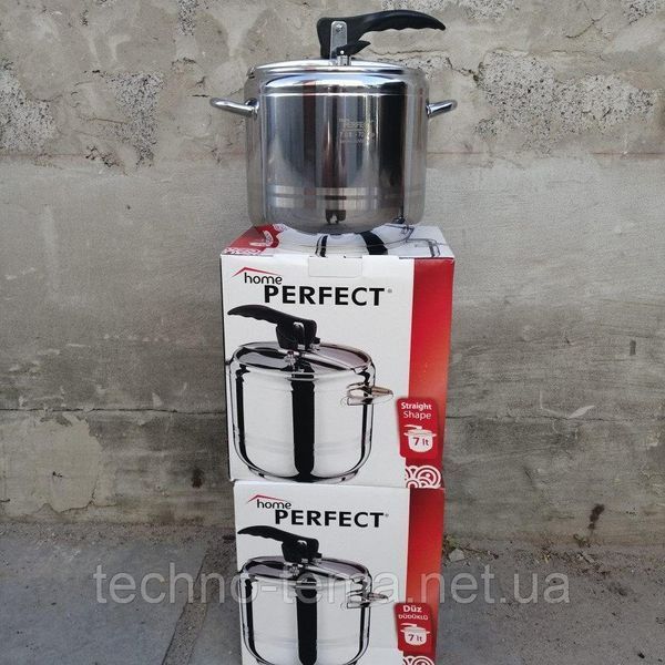 Скороварка Home Perfect Hascevher 7л з нержавіючої сталі 7л фото