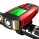 Велозвонок + компьютер + фара AS0808-XPG+2LED(yellow)+COB(red), выносная кнопка, Waterproof, аккум., ЗУ micro 8391 фото 1