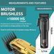 Машинка для стрижки VGR V-138 Gold, 2500 mAh, 4 насадки, 7000 об/мин, LED дисплей 11195 фото 7