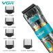 Машинка для стрижки VGR V-695 &mdash; 6 насадок, LED дисплей, регулятор высоты, аккумуляторная 10528 фото 1