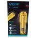 Машинка для стрижки VGR V-138 Gold, 2500 mAh, 4 насадки, 7000 об/мин, LED дисплей 11195 фото 4