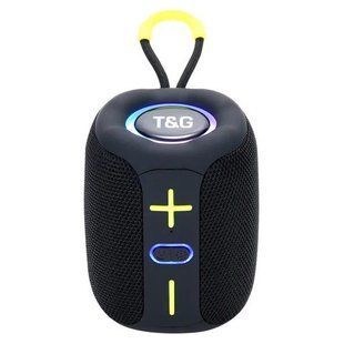 Bluetooth-колонка TG658 з RGB ПІДСВІТКОМ, speakerphone, радіо 10005 фото