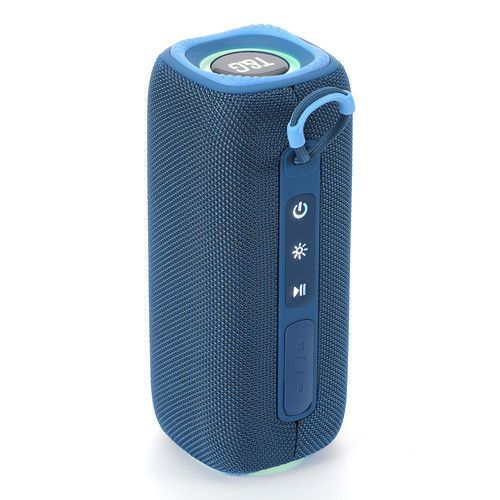 Bluetooth-колонка TG654 с RGB ПОДСВЕТКОЙ, speakerphone, радио, blue 10058 фото