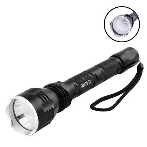 Тактичний ліхтар Police Q2819-T6, під рушницю, винос.кнопка, ЗУ 220V/12V, 2х18650 7473 фото