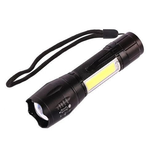 Фонарь W601-XPE &mdash; аккумуляторный LED фонарь с красным и белым светом, COB-панелью и zoom 10081 фото