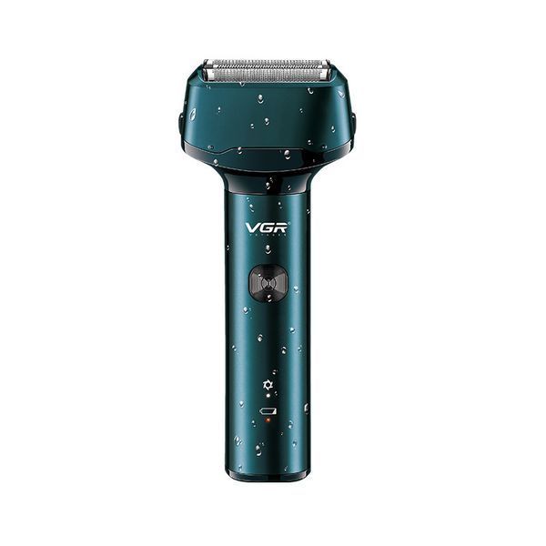 Електробритва VGR V-370 - шейвер з подвійним лезом та триммером, IPX5, до 90 хв роботи 10498 фото
