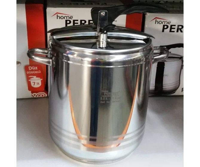 Скороварка Home Perfect Hascevher 9л з нержавіючої сталі 9л фото