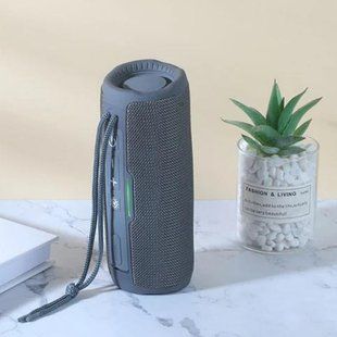 Bluetooth колонка TG365 з FM-радіо та speakerphone, 10 Вт, Grey 9947 фото