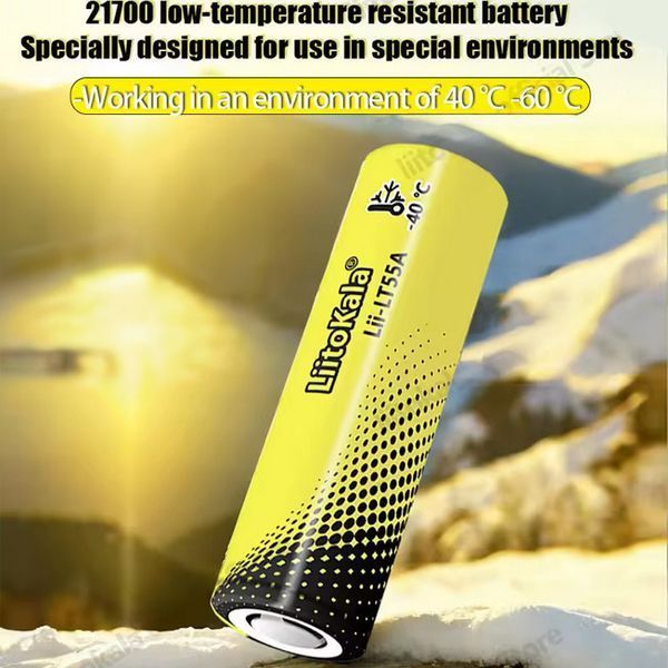 Акумулятор LiitoKala 21700 LT55, 5500mAh, Li-Ion, оригінал 11039 фото