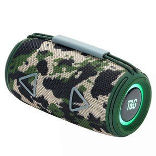 Bluetooth-колонка TG657 з RGB ПІДСВІТКОМ, speakerphone, радіо 10003 фото