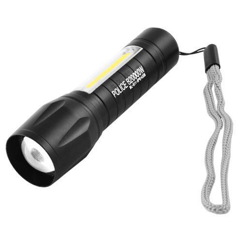 Ліхтар Police 511-XPE+COB, Li-Ion акумулятор, zoom, ЗУ mircoUSB 7321 фото