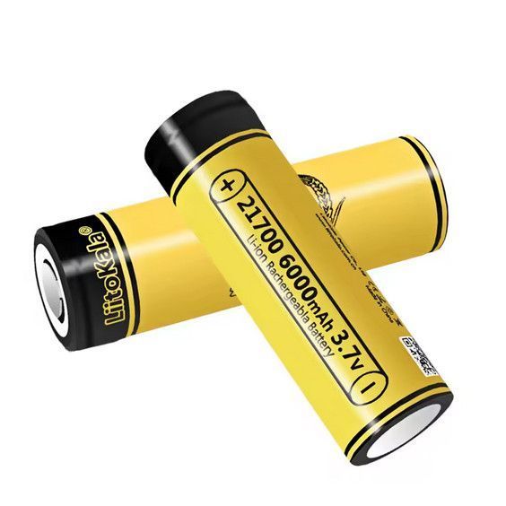 Аккумулятор LiitoKala King6000 21700, 6000mAh, оригинал (Li-ion батарея 3.7В для фонарей, вейпов, электроники) 11040 фото
