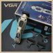 Тример VGR V-954, акумуляторний, 4 насадки, 7000 об/хв, LED дисплей, для бороди та волосся 11189 фото 8