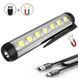 Ліхтар ручка медична ZJ-1159-LED+7SMD, Li-Ion акум., магніт, ЗП Type-C 9084 фото 2