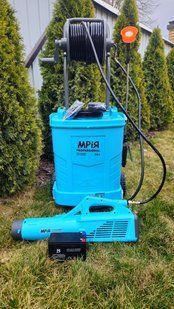 Комплект аккумуляторный опрыскиватель Мрия 25л турбо насадка Мрия TURBO аккумулятор 12-8А 79958 фото