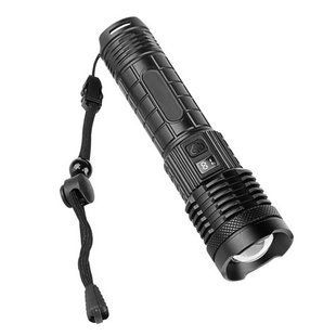 Ліхтар PLD-H007 - потужний WHITE LASER LED з функцією power bank, Type-C зарядкою та zoom 10122 фото