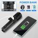 Ліхтар PLD-H007 - потужний WHITE LASER LED з функцією power bank, Type-C зарядкою та zoom 10122 фото 8