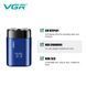 Електробритва VGR V-347 BLUE, роторна, IPX7, вологозахищена 11307 фото 4