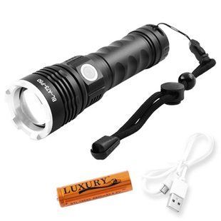 Ліхтар A73-P50, ЗУ microUSB, 1x18650/3xAAA, zoom, ремінець 7619 фото