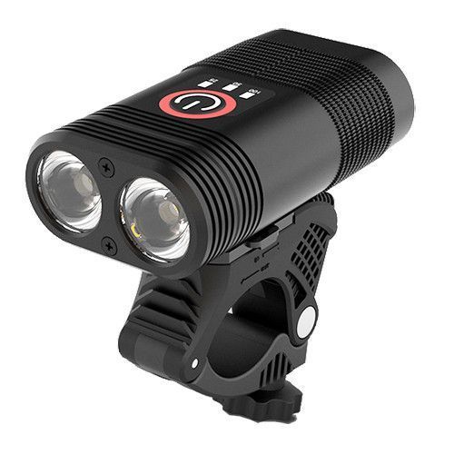 Велосипедний ліхтар Y12Pro-2XPE DUAL MEGALIGHT, ALUMINUM, індикація заряду, Waterproof, акум., ЗУ micro USB 8065 фото