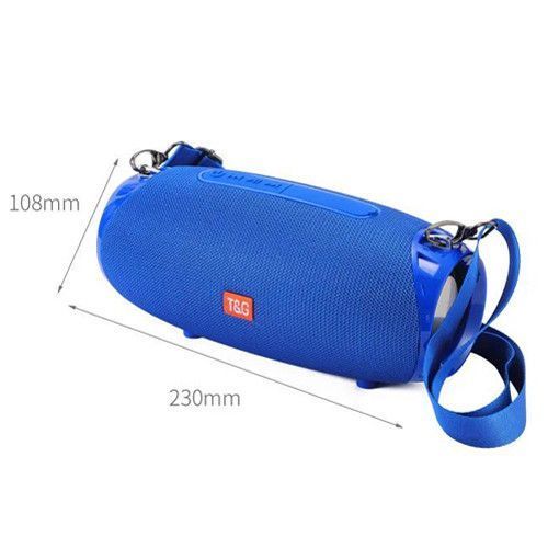Bluetooth-колонка TG534, з функцією speakerphone, радіо, blue 10054 фото