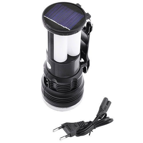 Ліхтар переносний Luxury 2881 T, 1W+16SMD, сонячна батарея, ЗУ 220V, вбудований акумулятор (Yajia) 3911 фото