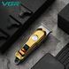 Триммер VGR V-290 GOLD &mdash; стиль и точность: 3 насадки, LED дисплей, металлический корпус 9857 фото 5