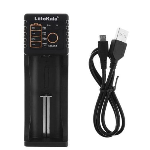LiitoKala Lii-100B универсальное зарядное устройство 18650, АА, ААА 9301 фото
