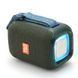 Bluetooth колонка TG339 з RGB підсвічуванням, FM-радіо та speakerphone, 12 Вт, Green 9943 фото 2