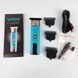 Триммер VGR V-943 blue, аккумуляторный, 3 насадки, LED дисплей, для бороды и окантовки 11186 фото 6