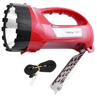 Фонарь переносной Luxury 2820, 1W+15LED, ЗУ 220V, встроенный аккумулятор (Yajia) 276 фото