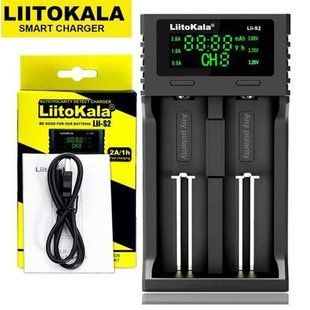 LiitoKala Lii-S2 универсальное зарядное устройство для 18650, 26650, 21700, АА, ААА Li-Ion, LiFePO4, NiMH 9175 фото