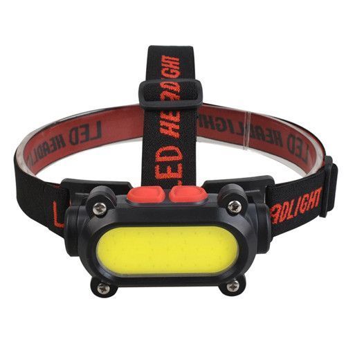 Фонарь налобный BL-209-COB (white+red), Li-Ion аккумулятор, Waterproof, ЗУ Type-C 8887 фото
