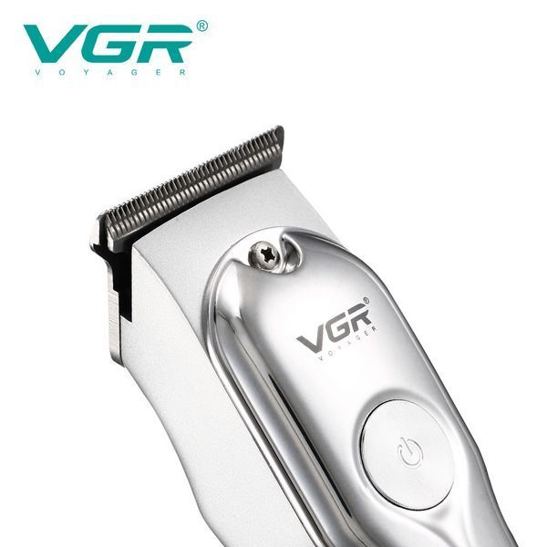 Триммер VGR V-071 &mdash; 3 насадки, компактный, аккумуляторный, для бороды и усов 9846 фото