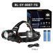 Фонарь налобный night vision fluorescence SY-8087-PM10-TG, сигнальный свет, fluoreccent patch, ЗУ Type-C, zoom 10169 фото 2