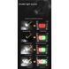 Фонарь налобный night vision fluorescence SY-8087-PM10-TG, сигнальный свет, fluoreccent patch, ЗУ Type-C, zoom 10169 фото 5