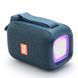 Bluetooth колонка TG339 з RGB підсвічуванням, FM-радіо та speakerphone, 12 Вт, Blue 9942 фото 1