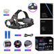 Фонарь налобный night vision fluorescence SY-8087-PM10-TG, сигнальный свет, fluoreccent patch, ЗУ Type-C, zoom 10169 фото 1